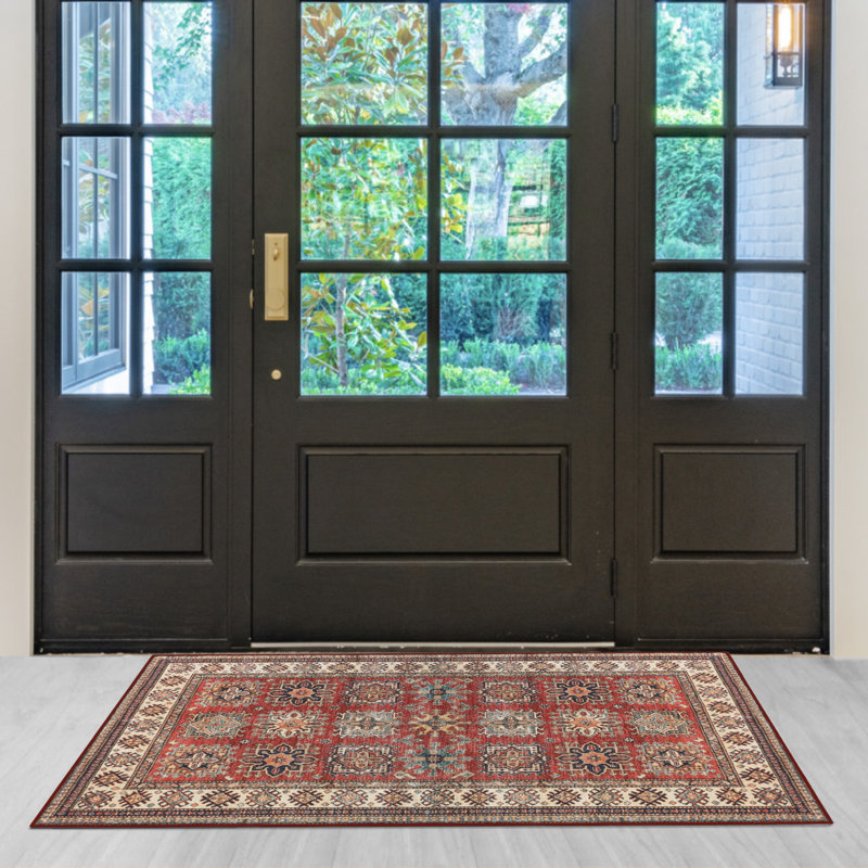Tapis en chenille Wyine & Ash Minot, Rectangle 2 pi x 4 pi