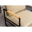 Élégante chaise d'appoint en cuir - pour la chambre à coucher, le salon, le fauteuil confortable et la durabilité et le style exceptionnels