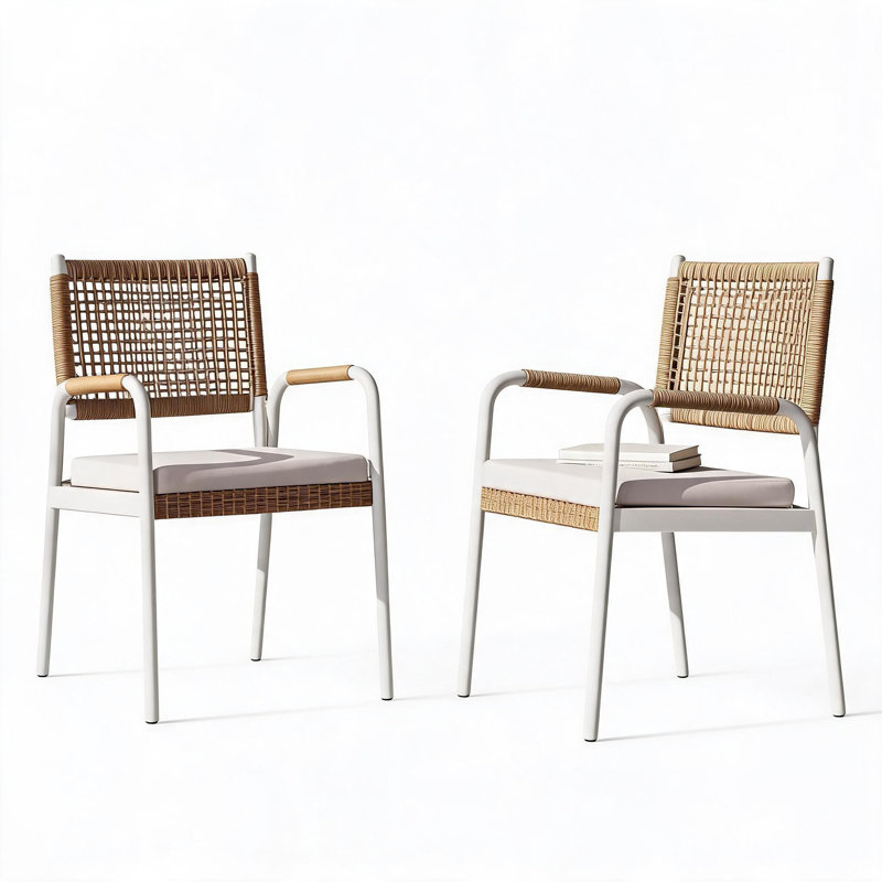 Outdoor Lounge Chair with Cushions
