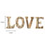 4 Piece Love Farmhouse Block Letters Wall Décor Set