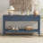 Contemporary 3-Drawer Console Table with 1 Shelf-501204521