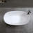 47'' Independent Solid Surface Resin Stone Bathtub