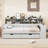 Multi-functional Storage Platform Bed With Desk-667977172-667977171