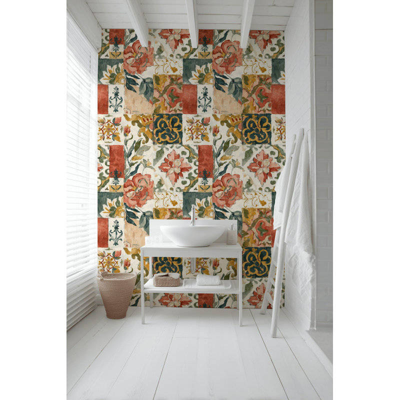 Adhésif décoratif mosaïque vintage