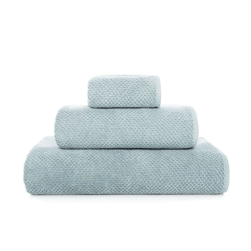 Bee Waffle Waffle Towel, Sea Mist, Medium, Hand Towel 1-Pack