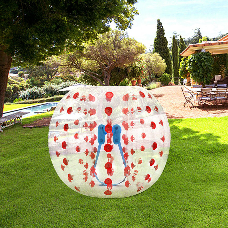 Jeux de carnaval gonflables 59,06 po x 59,06 pi, Rouge