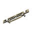 Utopia Alley Steffi Pull Handle - Decorative Cabinet Drop Pull Handles For Cabinets And Drawers - Vintage Cabinet Hardware With Hand Finished Antique Brass - Metal Drawer Pull Handle, 2.5" Centre To Centre (Set Of 10)