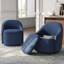  Fauteuil demi-tonneau pivotant avec rangement Aimille-117246414
