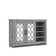 Chessani 16 Pair Shoe Storage Cabinet