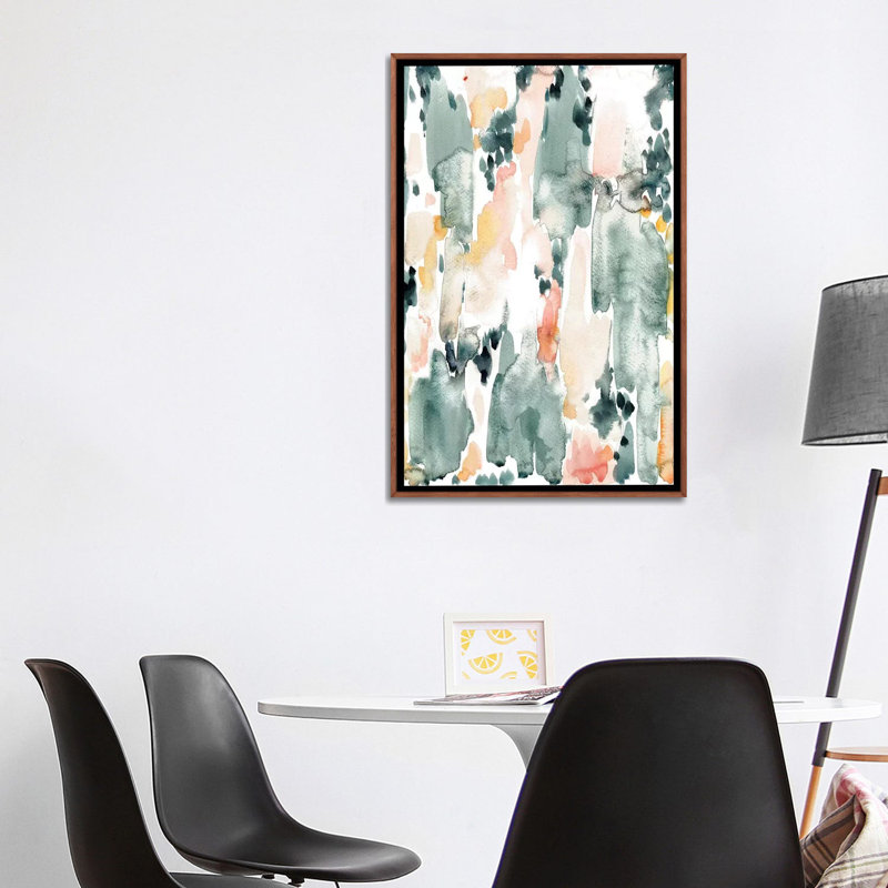 « luxueux » par albina bratcheva-reproduction d’art, H 48 po x l 32 po x P 1,5 po, Toile tendue