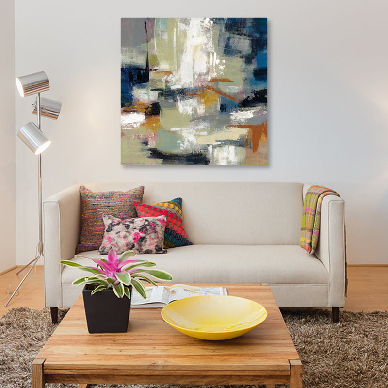 « full moon ii », reproduction d’impression sur toile tendue, H 48 po x l 48 po x P 1,5 po, Toile tendue, Pas de tapis