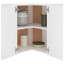 Armoire suspendue vidaXL Lyon blanc 57 x 57 x 60 cm-656277973