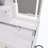 3-Color LED Vanity Mirror With Stool And 2 Drawers & 5 Storage Cabinets-1857691253
