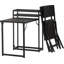 Halsy Rectangular 2 - Person 85cm Long Bistro Set