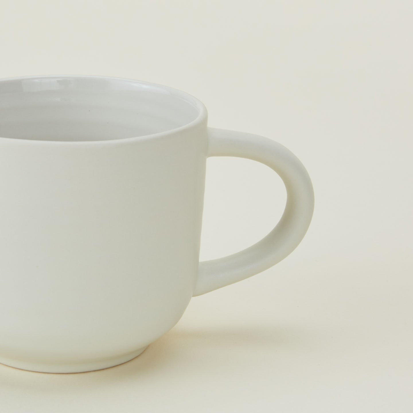 Hirma Stoneware Coffee Mug, Bone