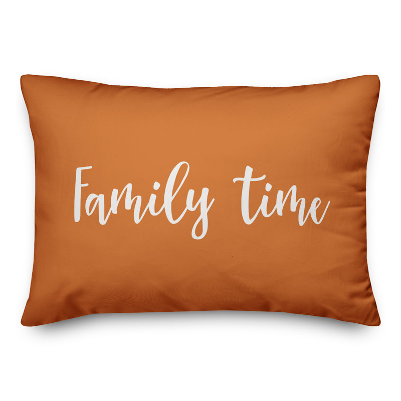  Coussin Family Time, Orange