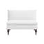 Red from Scalamandre Crafted by Cloth & Company Concord Settee in Solids-89128638