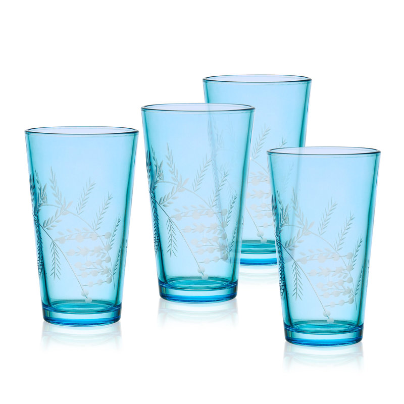 Verres à gin Wildflower, 16, Bleu