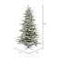 Sierra Lighted Artificial Fir Christmas Tree-236274203
