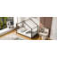 Lit plateforme simple en métal, noir-1882370437