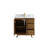 Kristoferis 36'' Single Bathroom Vanity with Marble Top