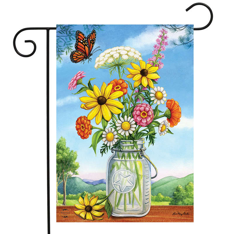 Drapeau de jardin Sunshine Bouquet Spring