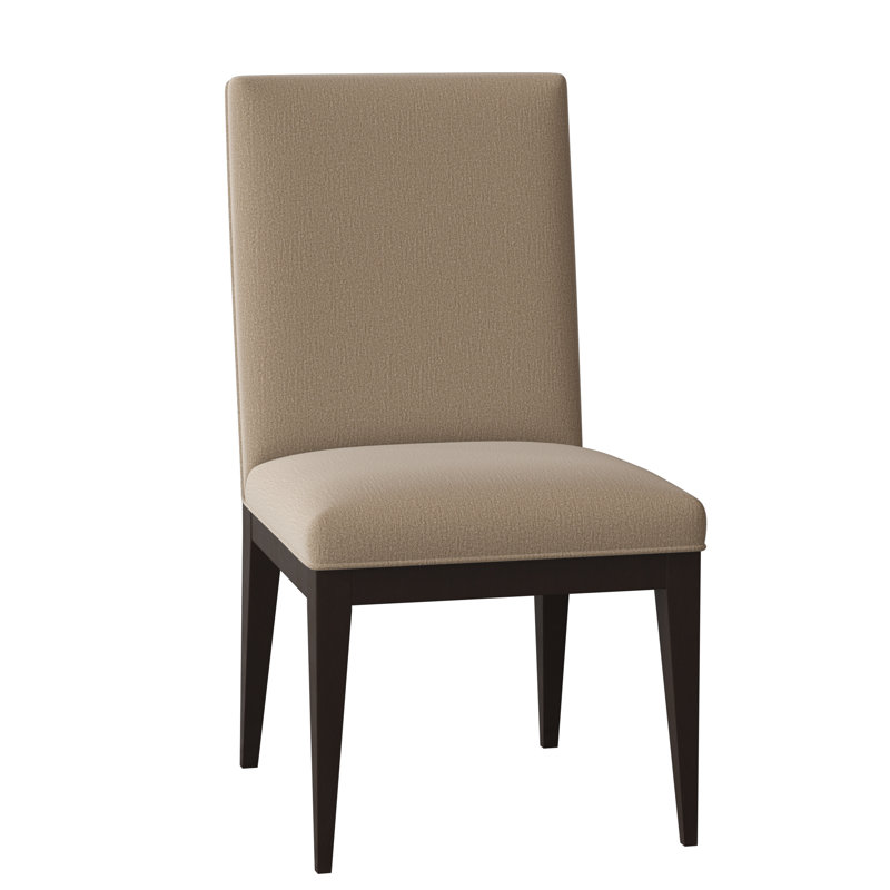 Logan Dining Chair, American Walnut, Filigree Ivory