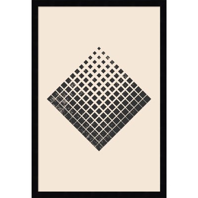 Minimal Halftone Shapes No. 3 Print