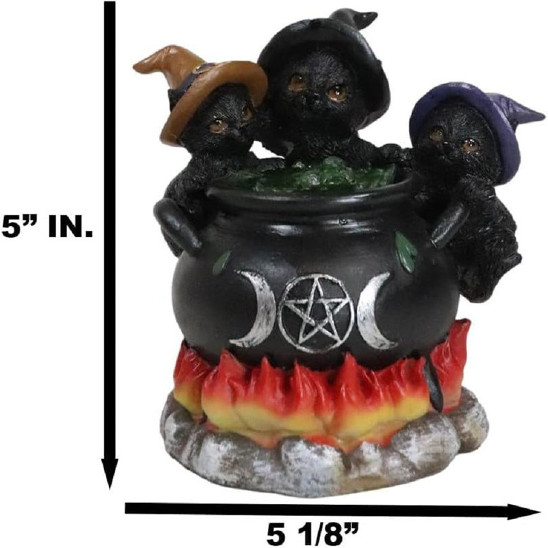 Figurine Witchcan 3 chaton Wiccan