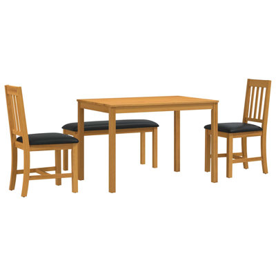 Oak Solid Wood Dining Set