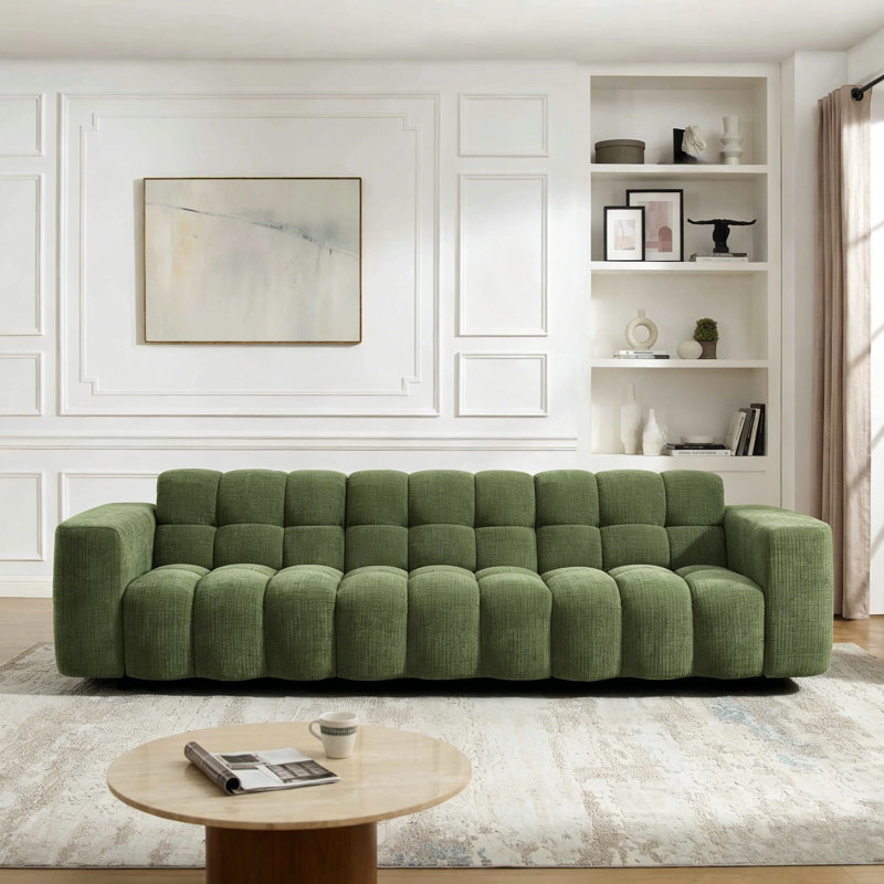 Jozwiak Minimore Modern Style Modular Free Combination Marigold Sofa Type2, Green