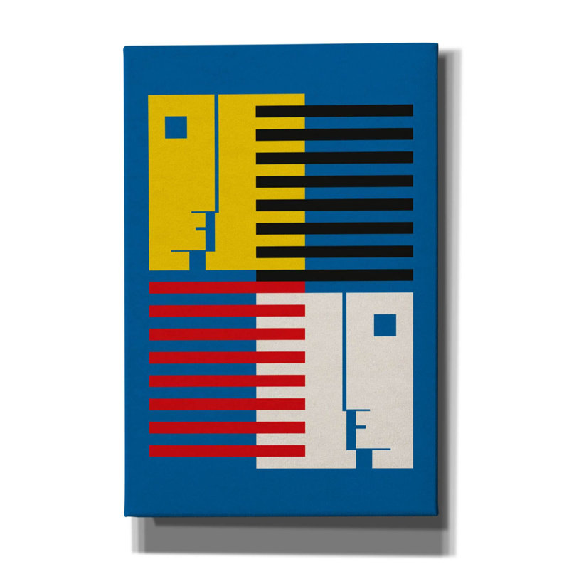 «Bauhaus 9» par Gary Williams, H 60 po x l 40 po x P 1,5 po