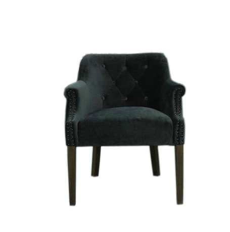 Chaise de salle à manger rembourrée Donn