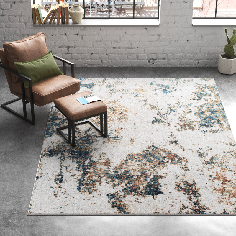 Cornwell Abstract Indoor Rug, Rectangle 8'10" x 12'4"
