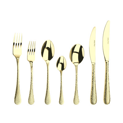 Arthur Price Champagne Avalon 44 Piece 6 Person Cutlery Set