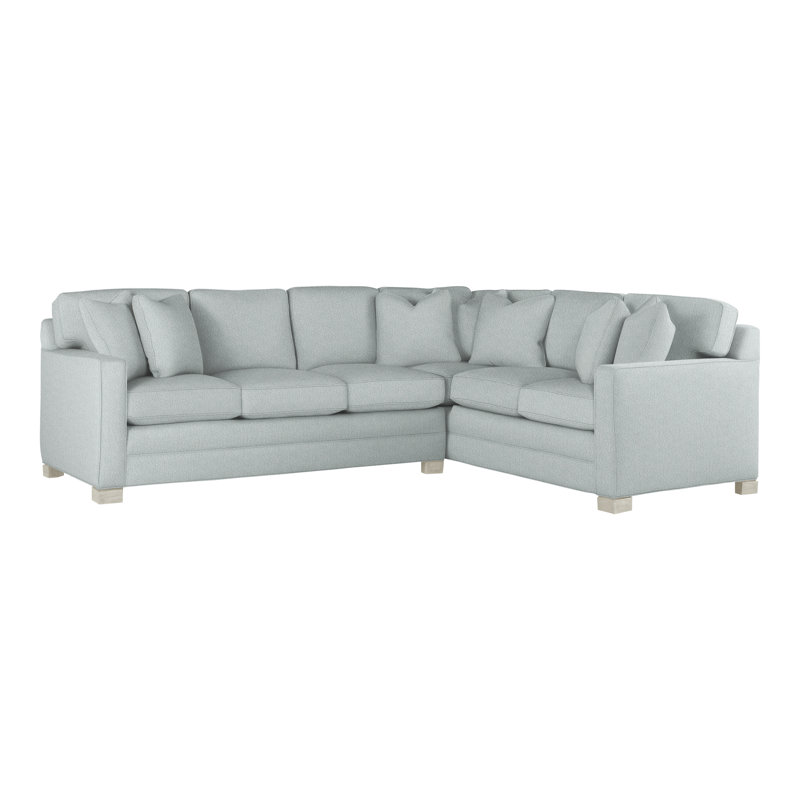 American Bungalow 2-Piece Hillcrest L-Sectional, Ian Haze, Wrenn