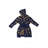 Children'S Patterned Luxury Soft Hooded Robe W/ Front Pockets Belt - PRINCESS