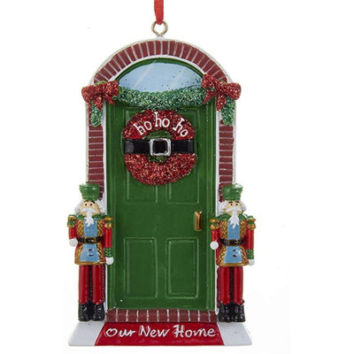 7'' Glass Hanging Figurine Ornament