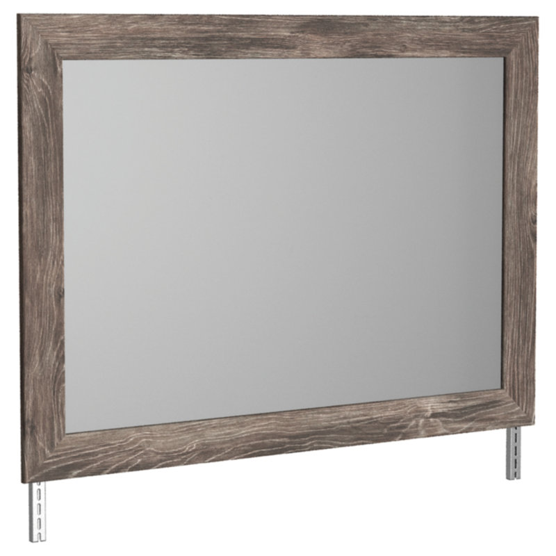 Miroir Kadire en chêne foncé