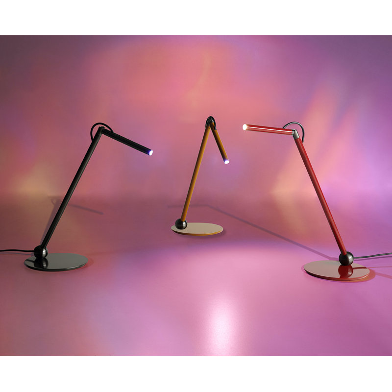 Calamaio LED Desk Table Lamp, Red