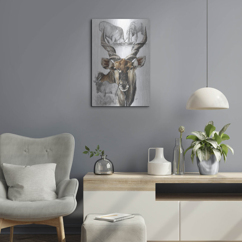 «Eland géant» par Barbara Keith, H 24 po x l 16 po