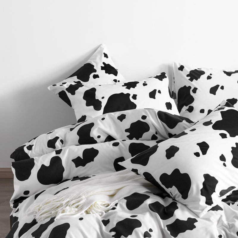 Ensemble de housse de couette Schulenburg, Housse de couette grand + 2 grandes taies décorat