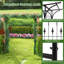 205cm W x 52cm D Metal Arbour-124678788