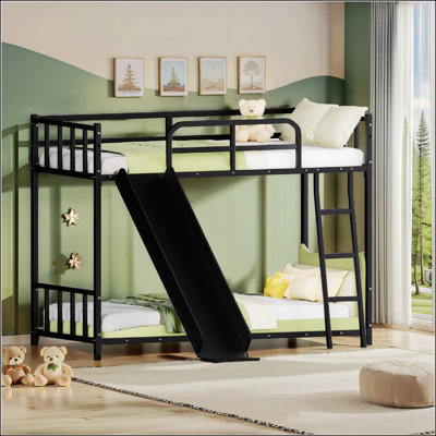 Bunk Bed With Ladder And Slide