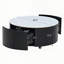 Table basse ronde moderne avec 2 tiroirs-118305024