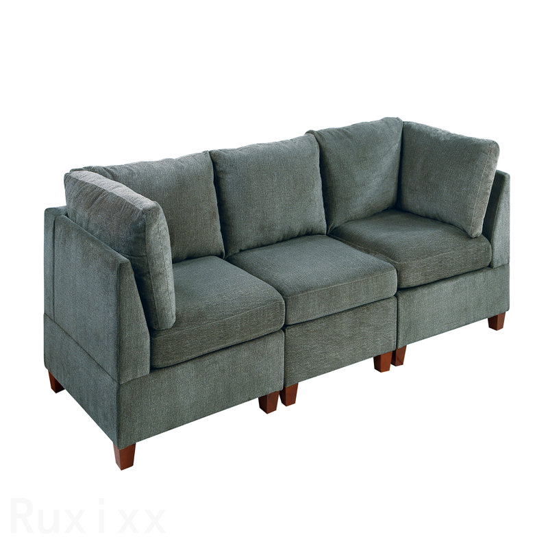 Ensemble modulaire - 3 pièces en gris, Gris chenille