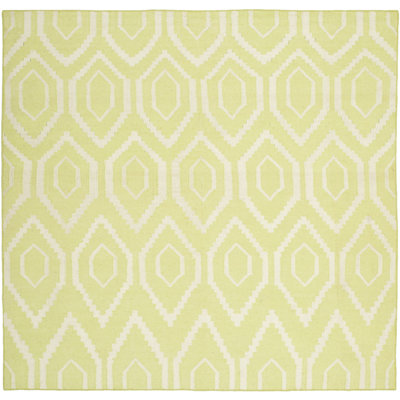 Kimber Geometric Wool Hand Woven Area Rug