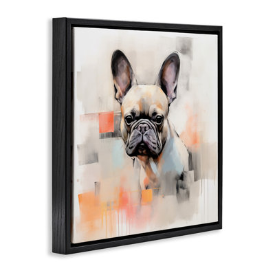 French Bulldog Abstract
