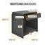 Boyd Sleep Sydney Single Drawer Nightstand-1580463782