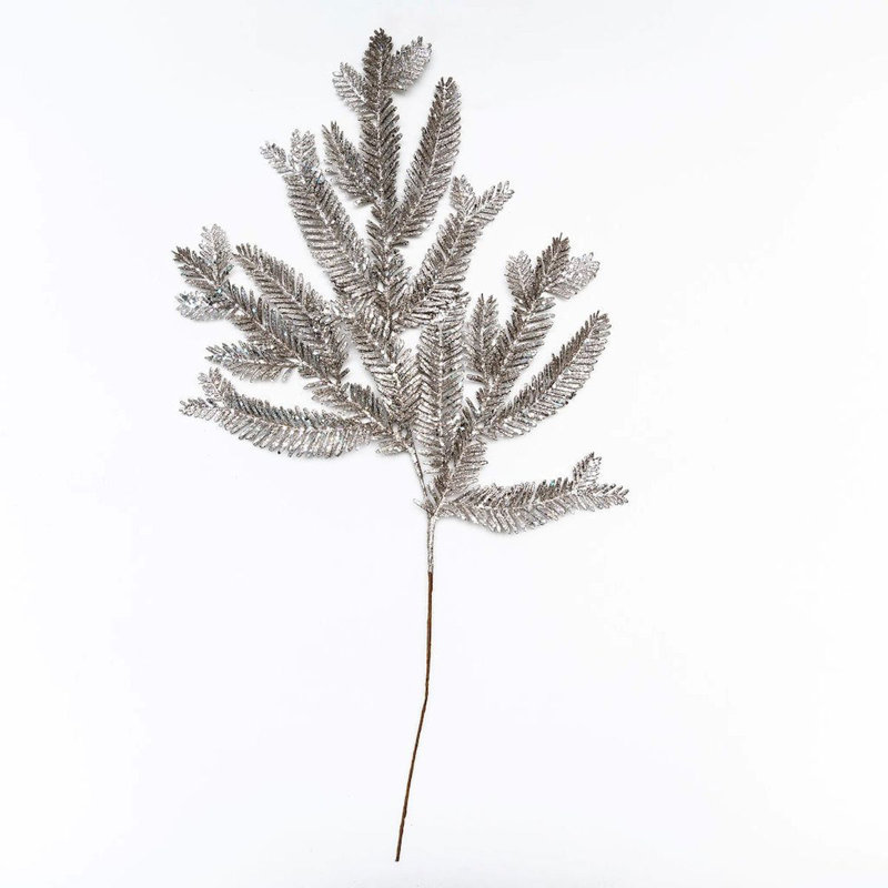 Branche artificielle 23 po, Champagne / vert